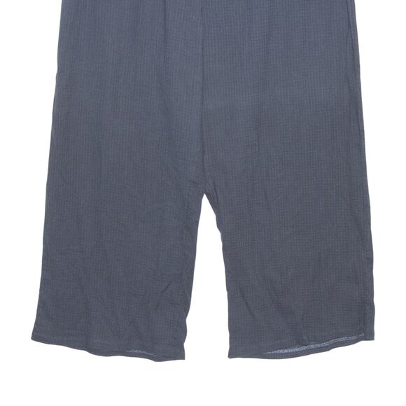 J. Crew 100% Cotton Cropped Pants Size XL Navy Blue NWT - Picture 4 of 9